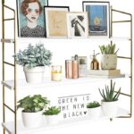Gold Wall Shelf