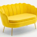 Yellow-loveseat
