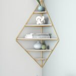 Leroy+Decorative+Mid+Century+Modern+5+Piece+Diamond+Corner+Shelf