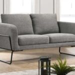 Nesbit+55.5+Square+Arm+Loveseat