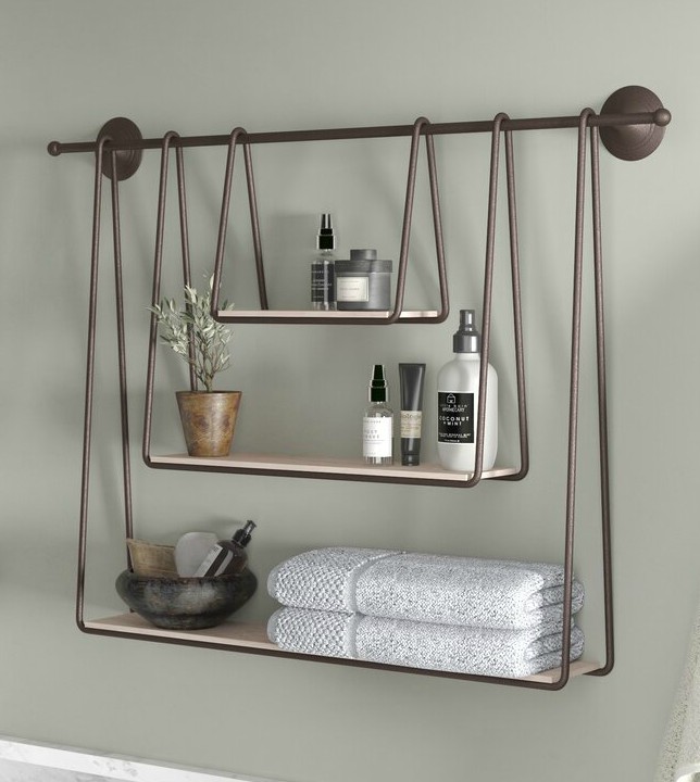 Sirmans+Triple+Hanging+Wall+Shelf