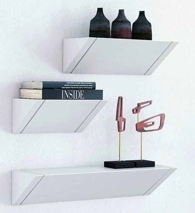 white-floating-shelves