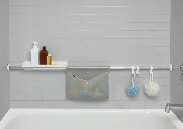 Sure-Lock+Storage+Shower+Shelf