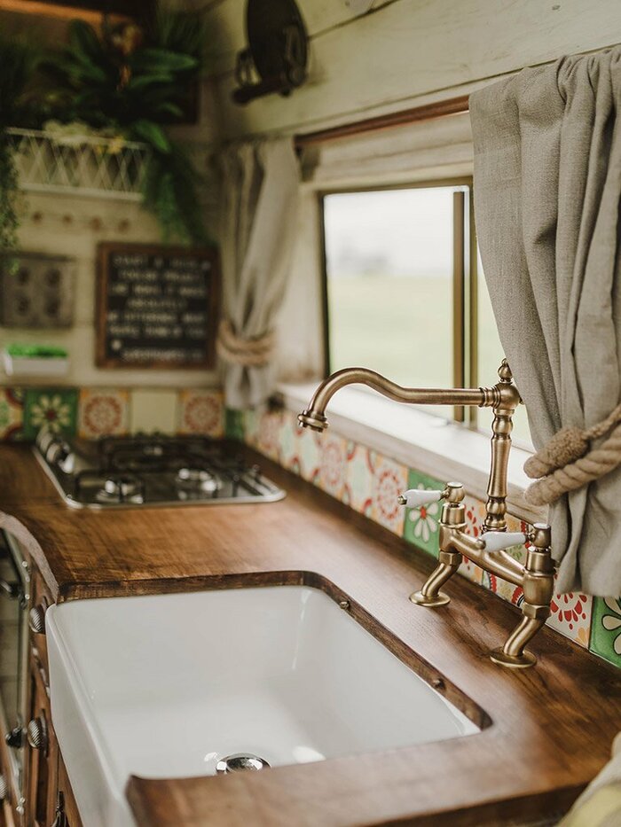 rumi supertramped campervan conversion 9. - This Campervan Is Unlike Anything You've Ever Seen Before – Take a Peek Inside the Spectacular Home on Wheels