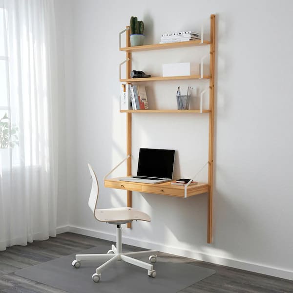 svalnaes-wall-mounted-desk-shelves