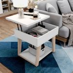 Furniture-of-America-Willen-White-22-inch-1-shelf-Lift-top-Side-Table