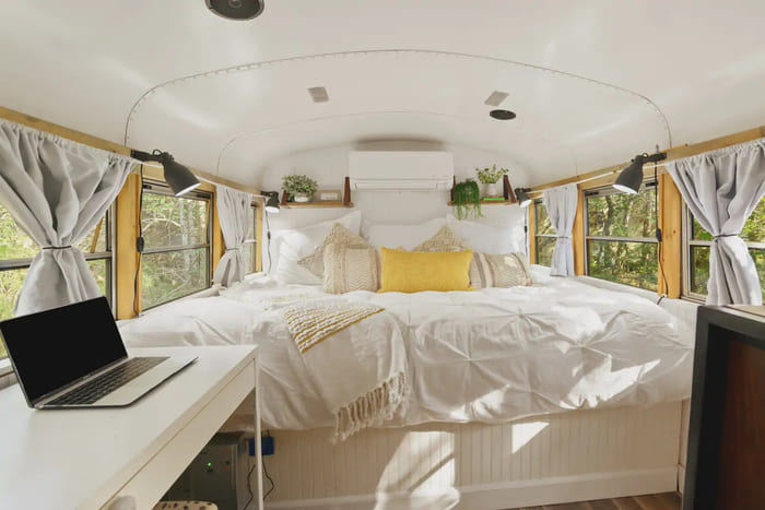 Retro School Bus Austin COTA 4