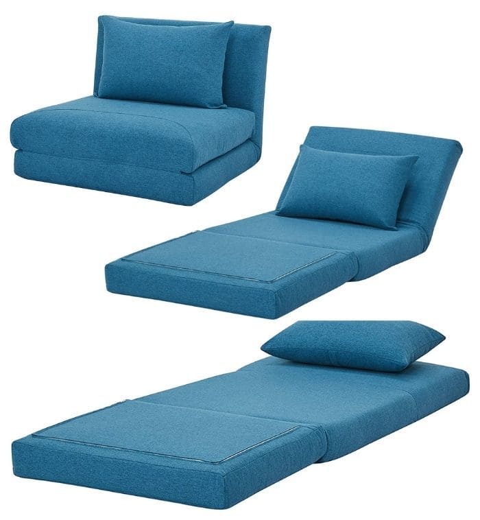 sleeper chair 13 1 - 14 Ingenious Sleeper Chairs for Small Spaces