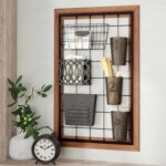 caila-metal-wall-storage-organizer-with-6-pieces-baskets