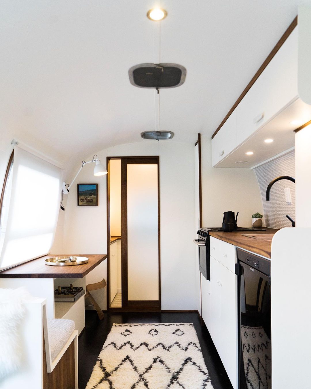 Airstream trailer Haus 1 - Interior Designer Turned Heirloom Airstream Into Delightful Home 