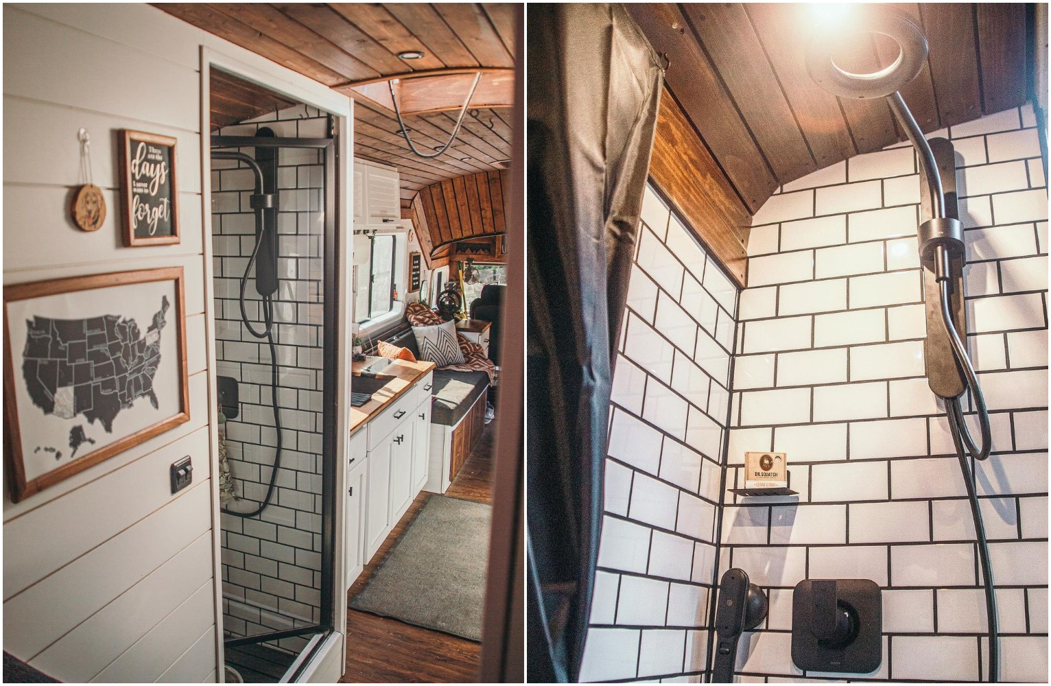 just another skoolie bathroom