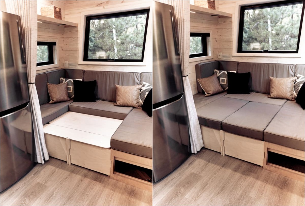 tiny house guest bed