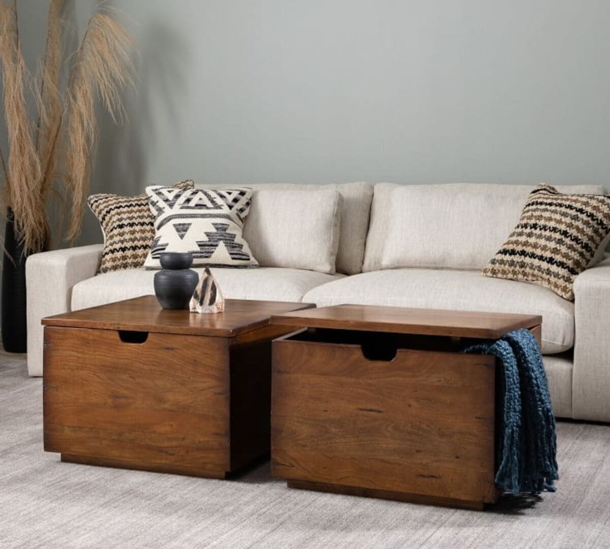 parkview 26 storage bunching table o - 30 Stylish Coffee Tables With Storage to Keep Your Living Space Clutter-Free