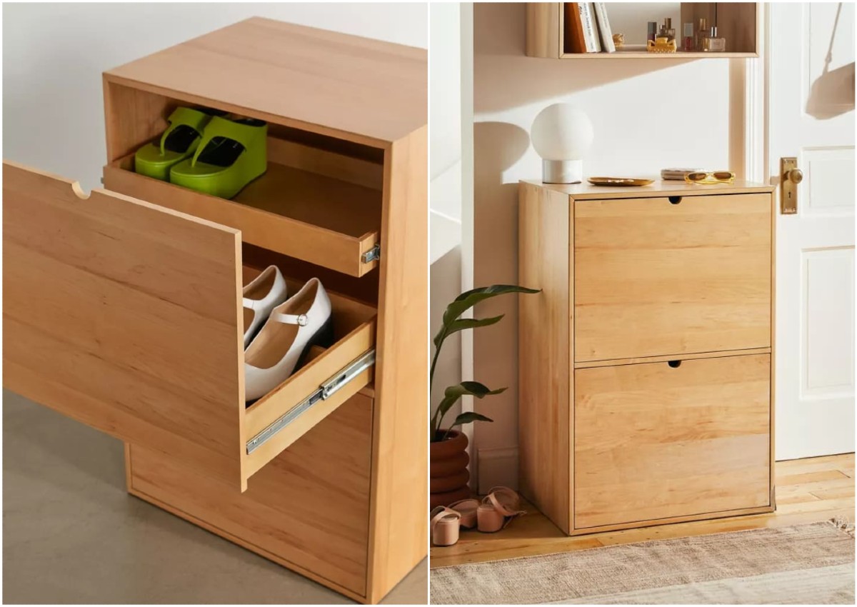 shoe cabinet 2 - 30 Best Shoe Storage Ideas (2023)