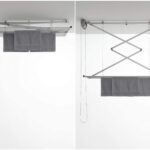 ceiling mounted drying rack