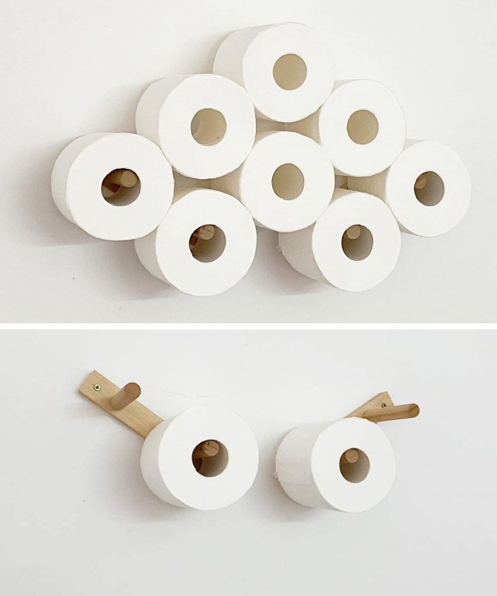 toilet paper storage - 50 Small Bathroom Ideas – Make the Most of Your Tiny Space