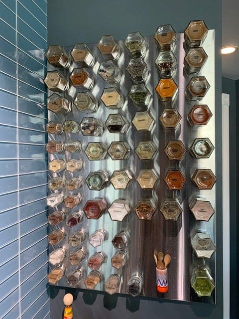 magnetic spice organizers - 50 Small Kitchen Ideas: How to Make Your Tiny Space Work Harder