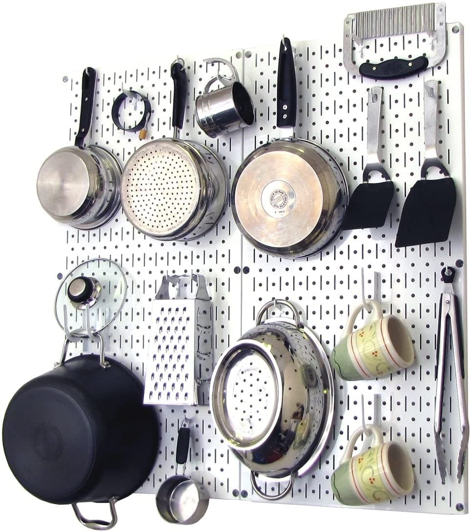 pegboard kitchen storage - 50 Small Kitchen Ideas: How to Make Your Tiny Space Work Harder