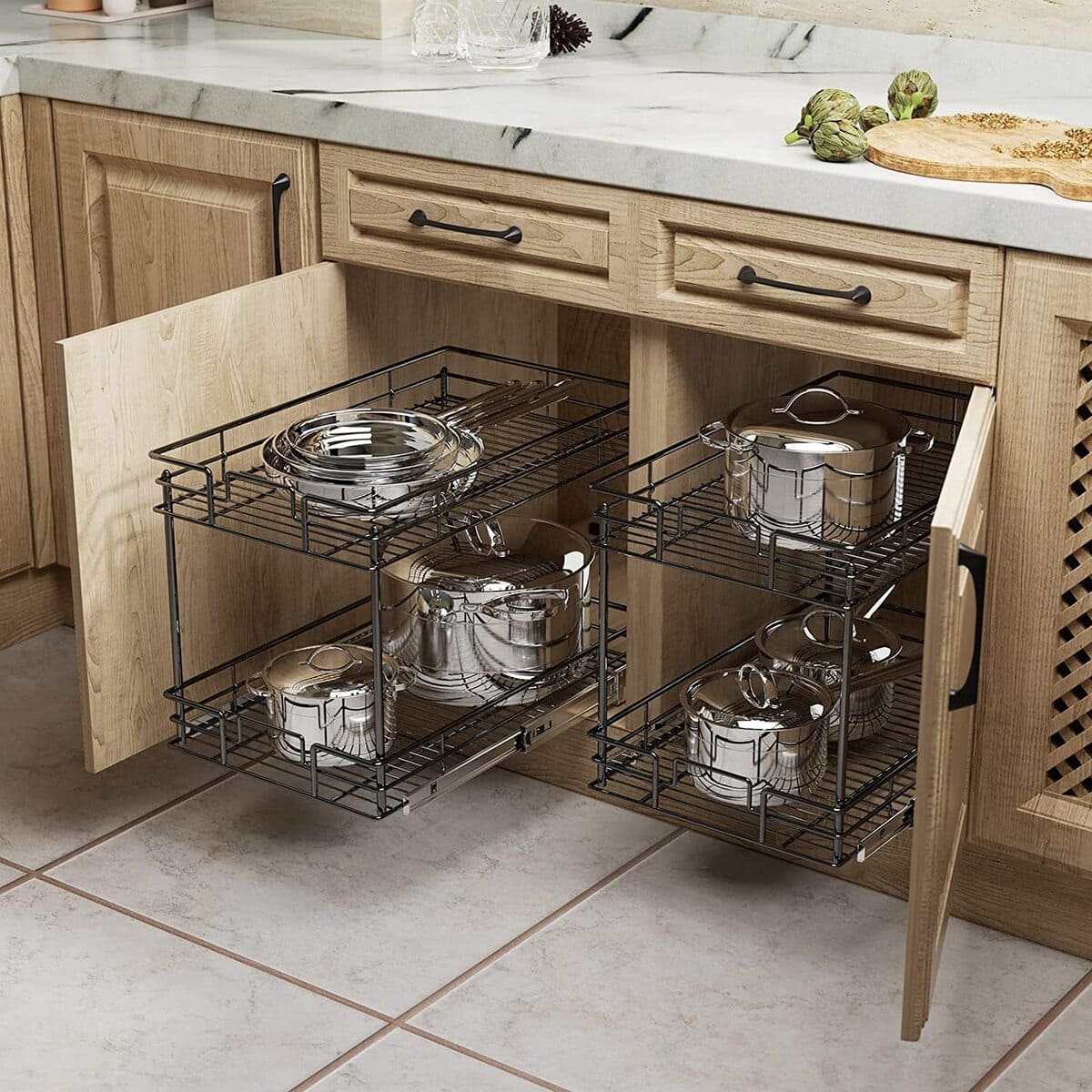 Best kitchen cabinet organizers to restore order ASAP