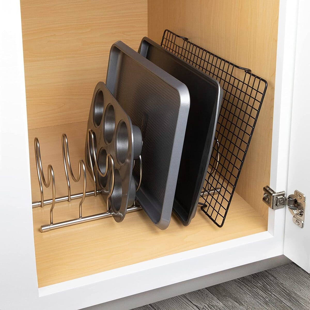 91UZIDd0gsL. AC SL1500  - The 22 Best Kitchen Cabinet Organizers That Reviewers Love