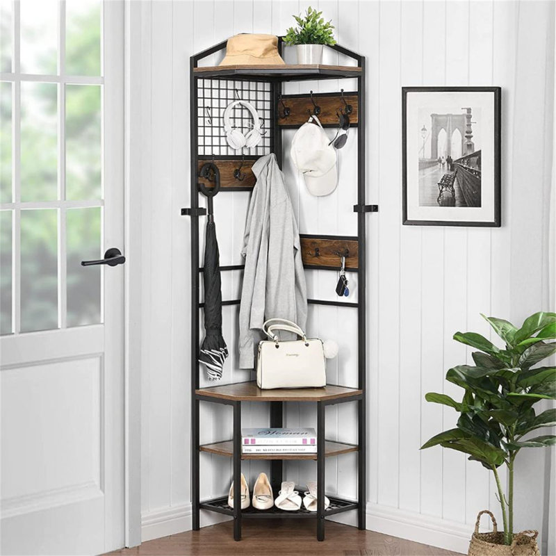 Entryway organization small 2025 space