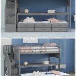 grey-loft-bed-trundle-desk