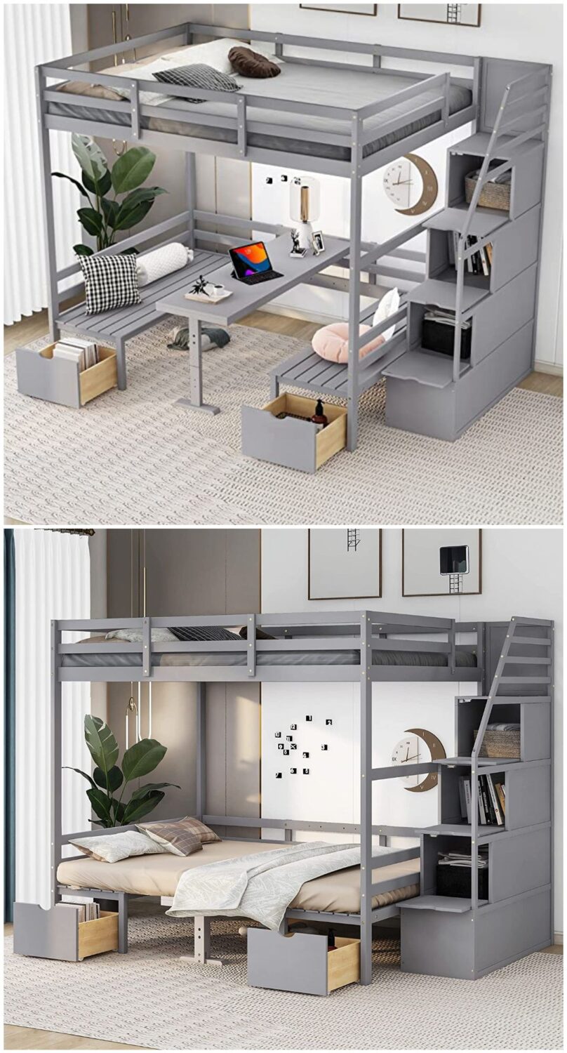 Top 20 Loft Beds With Builtin Desks Maximize Space and Functionality