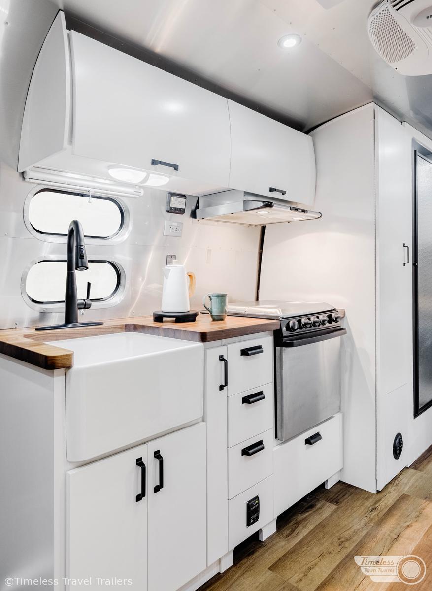 Cats Airstream Upfit by Timeless Travel Trailers 5 2 - Flying Cloud Airstream Trailer Went From From Drab to Fab. See Inside the Gorgeous Holiday Home on Wheels