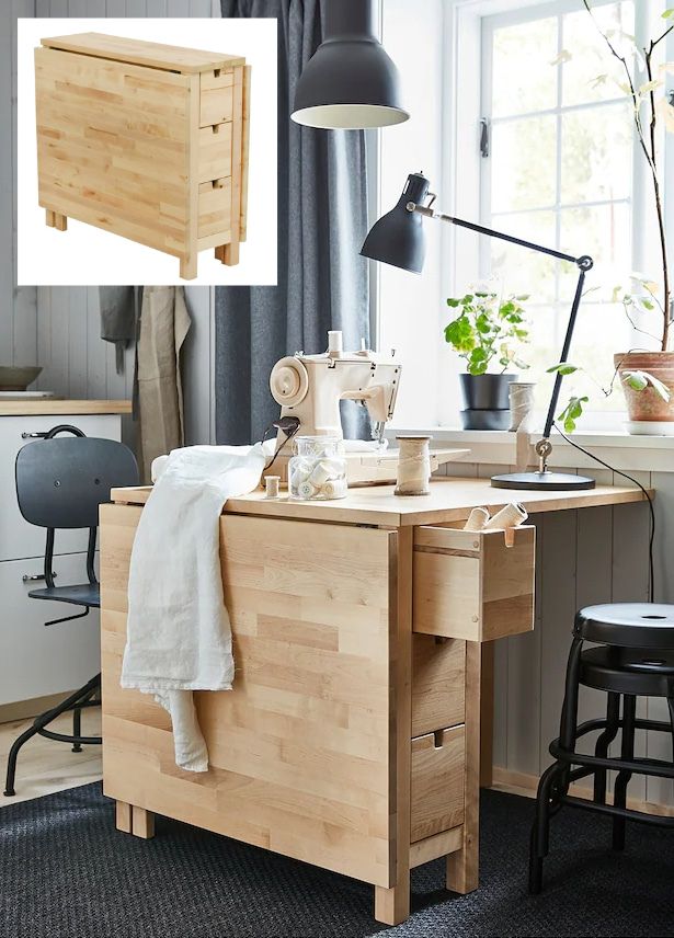 IKEA-Norden-table - Living in a shoebox