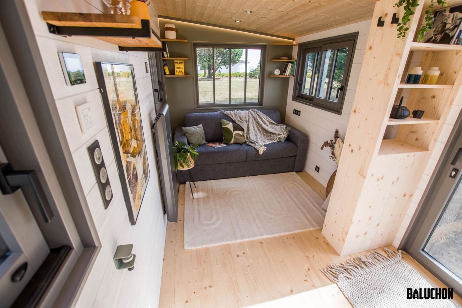 eucalyptus tiny house 11 1 - One-Story Tiny House: Exploring the Eucalyptus' Efficient and Elegant Layout