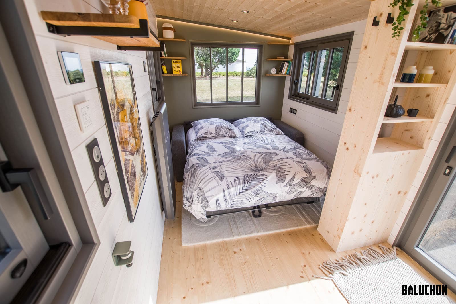 eucalyptus tiny house 6 1 - One-Story Tiny House: Exploring the Eucalyptus' Efficient and Elegant Layout
