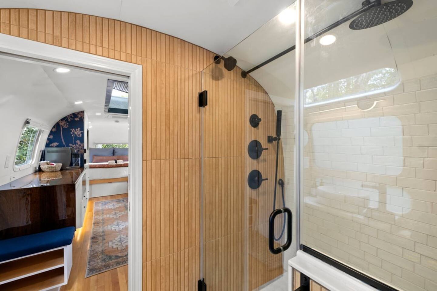 silverfern airstream 10 - Luxury on Wheels: Explore the Sophisticated Interiors of The Silver Fern Airstream