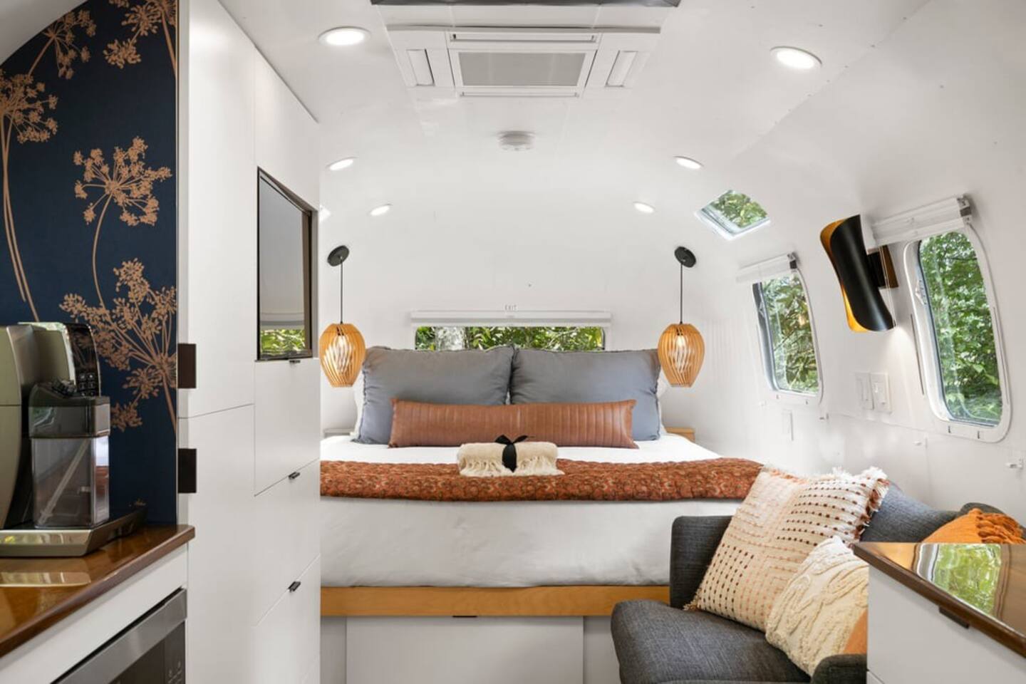 silverfern airstream 18 - Luxury on Wheels: Explore the Sophisticated Interiors of The Silver Fern Airstream