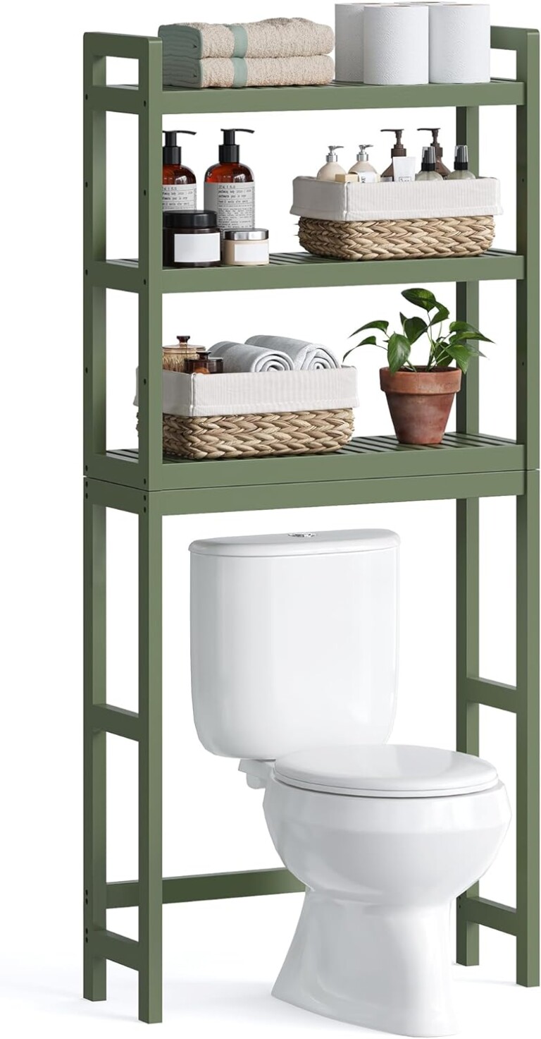 17 Best OverTheToilet Storage Ideas for a ClutterFree Bathroom