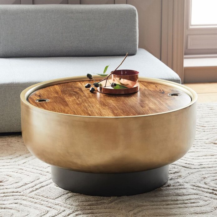 30 Stylish Coffee Tables With Storage to Keep Your Living Space Clutter ...