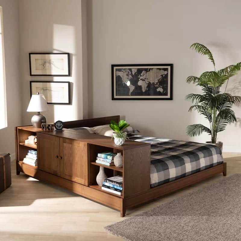EvelinPlatformStorageBed 1 - 15 Storage Beds That Prove You Don’t Have to Sacrifice Style for Storage