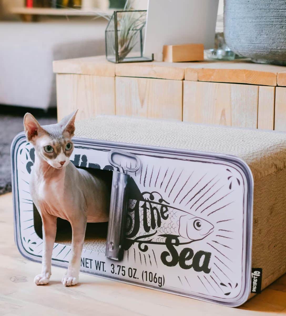 cat-cave-scratcher