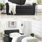 black-loveseat-sleeper