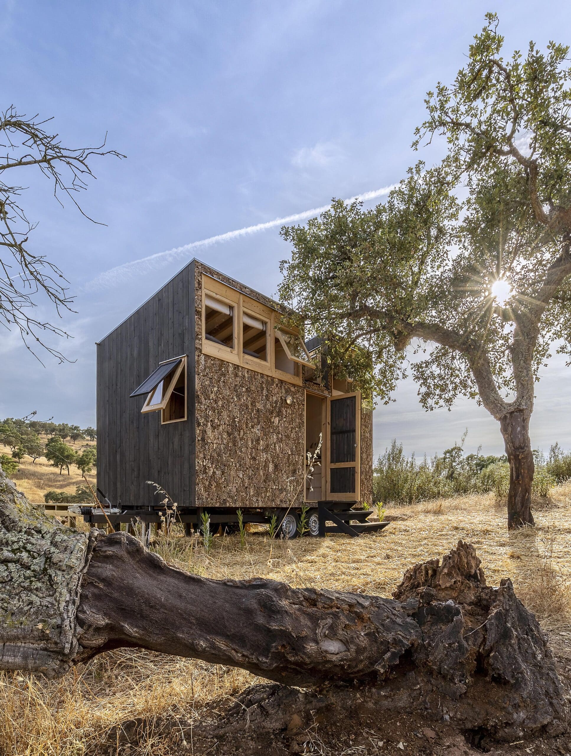 terra 2 tiny house 11 scaled - Three Tiny Houses Perfect for Stargazing on a Sustainable Farm in Portugal