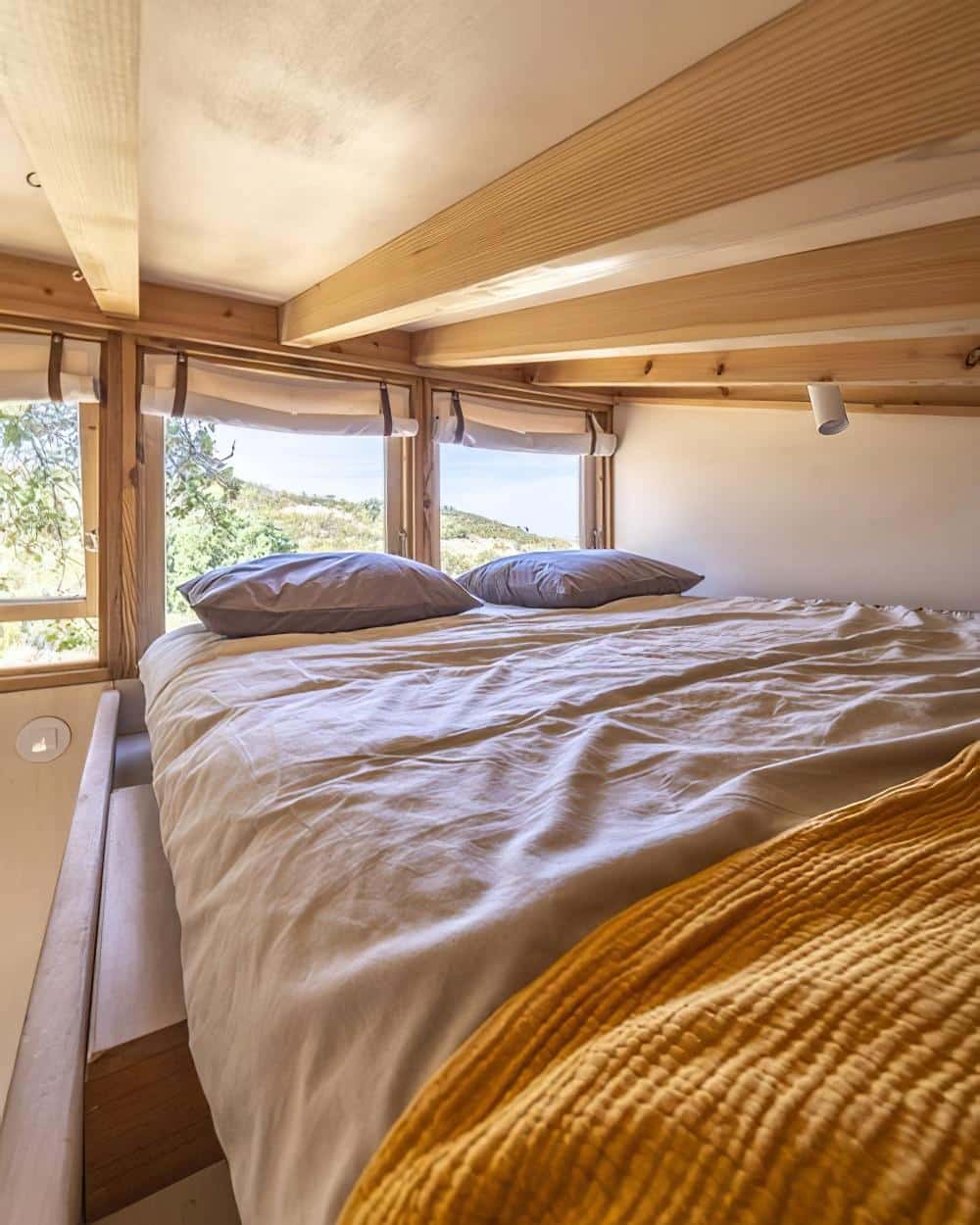 terra 2 tiny house 6 - Three Tiny Houses Perfect for Stargazing on a Sustainable Farm in Portugal