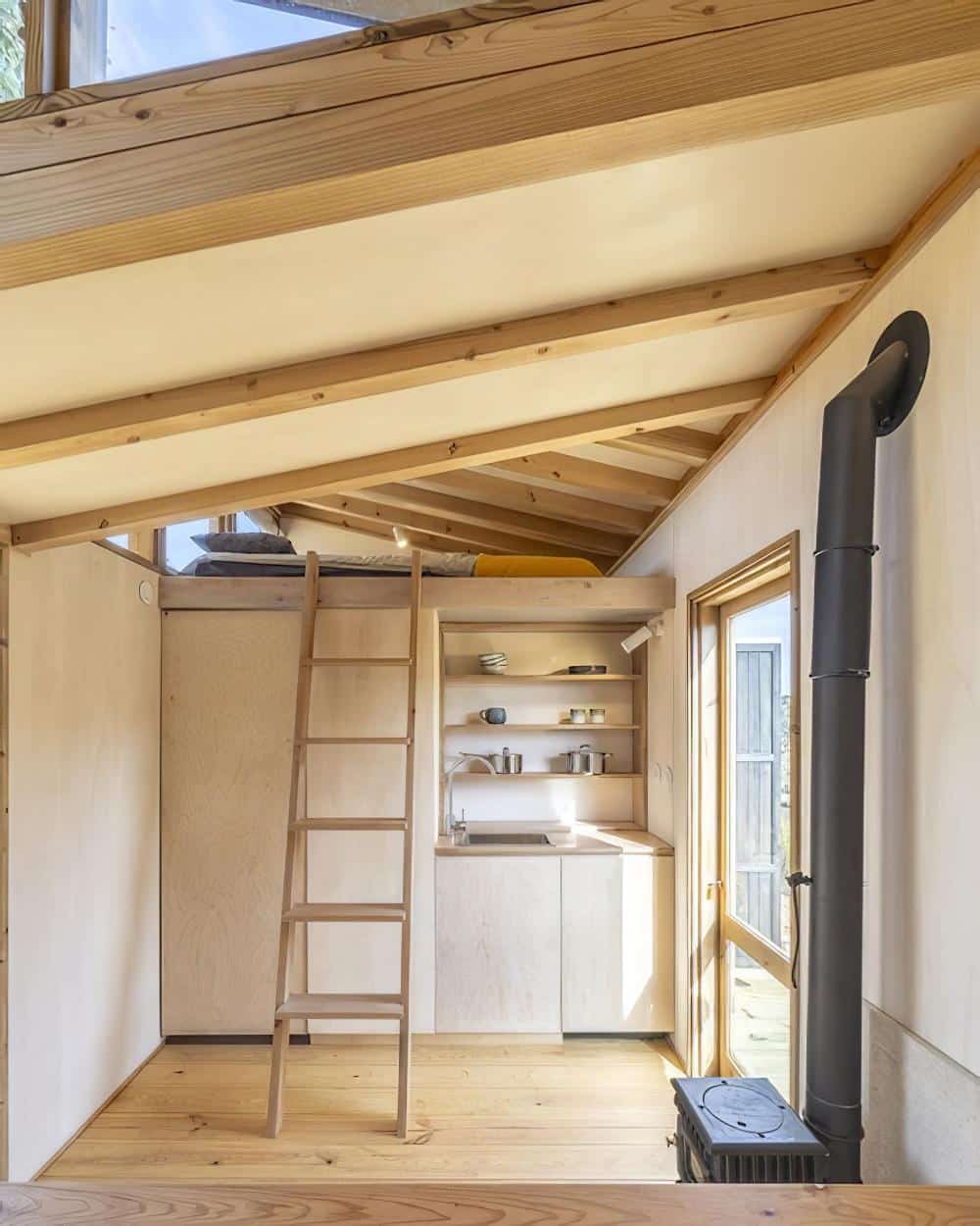 terra 2 tiny house 9 - Three Tiny Houses Perfect for Stargazing on a Sustainable Farm in Portugal