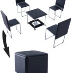 Fold-Cube-4-chairs-ottoman-transforming-seats-in-black-opened-unfolded-510×652