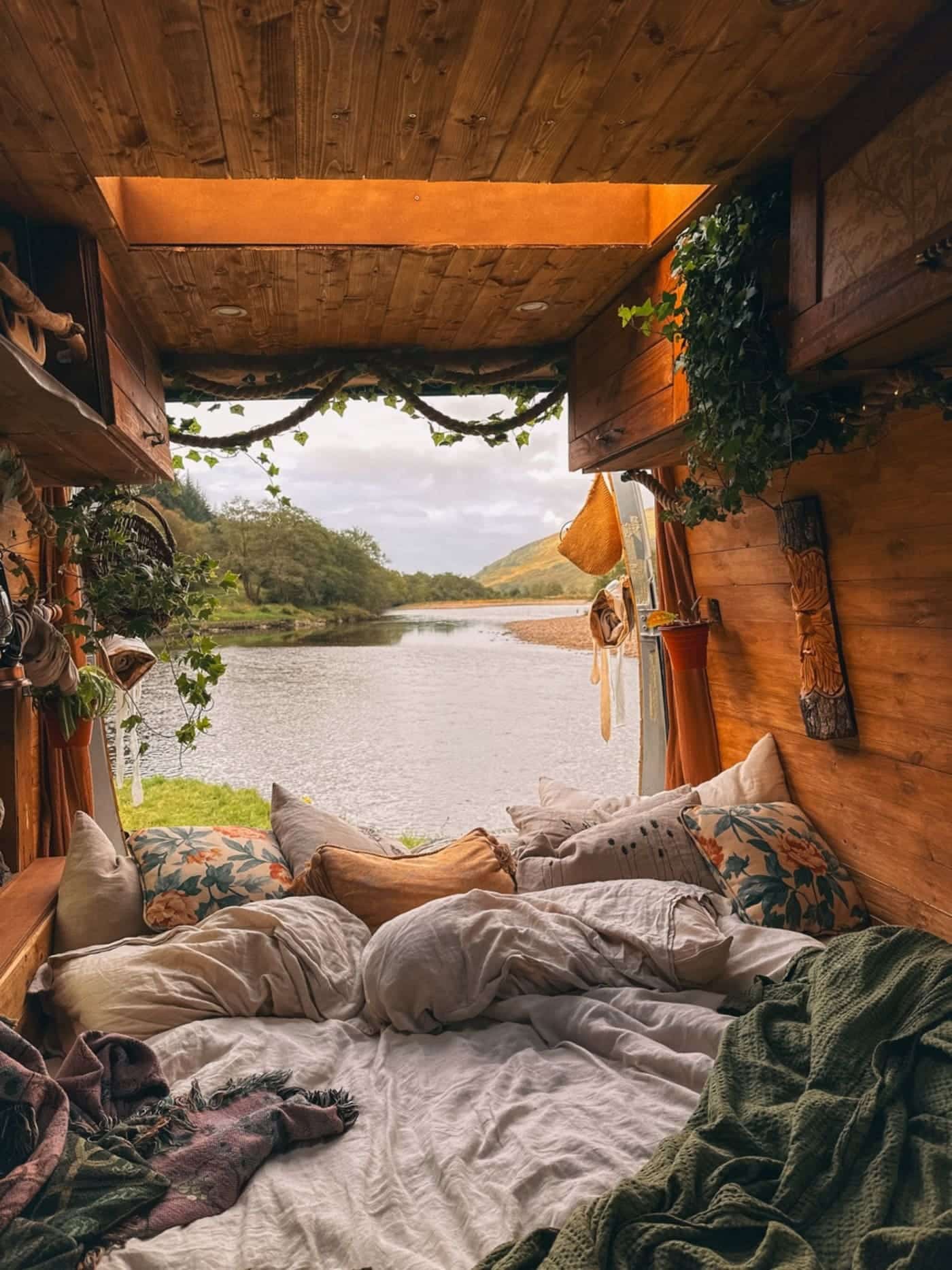 bilbo van 1 - Van Life, But Make It Middle-Earth: Meet the Couple Living in a Hobbit-Inspired Home on Wheels