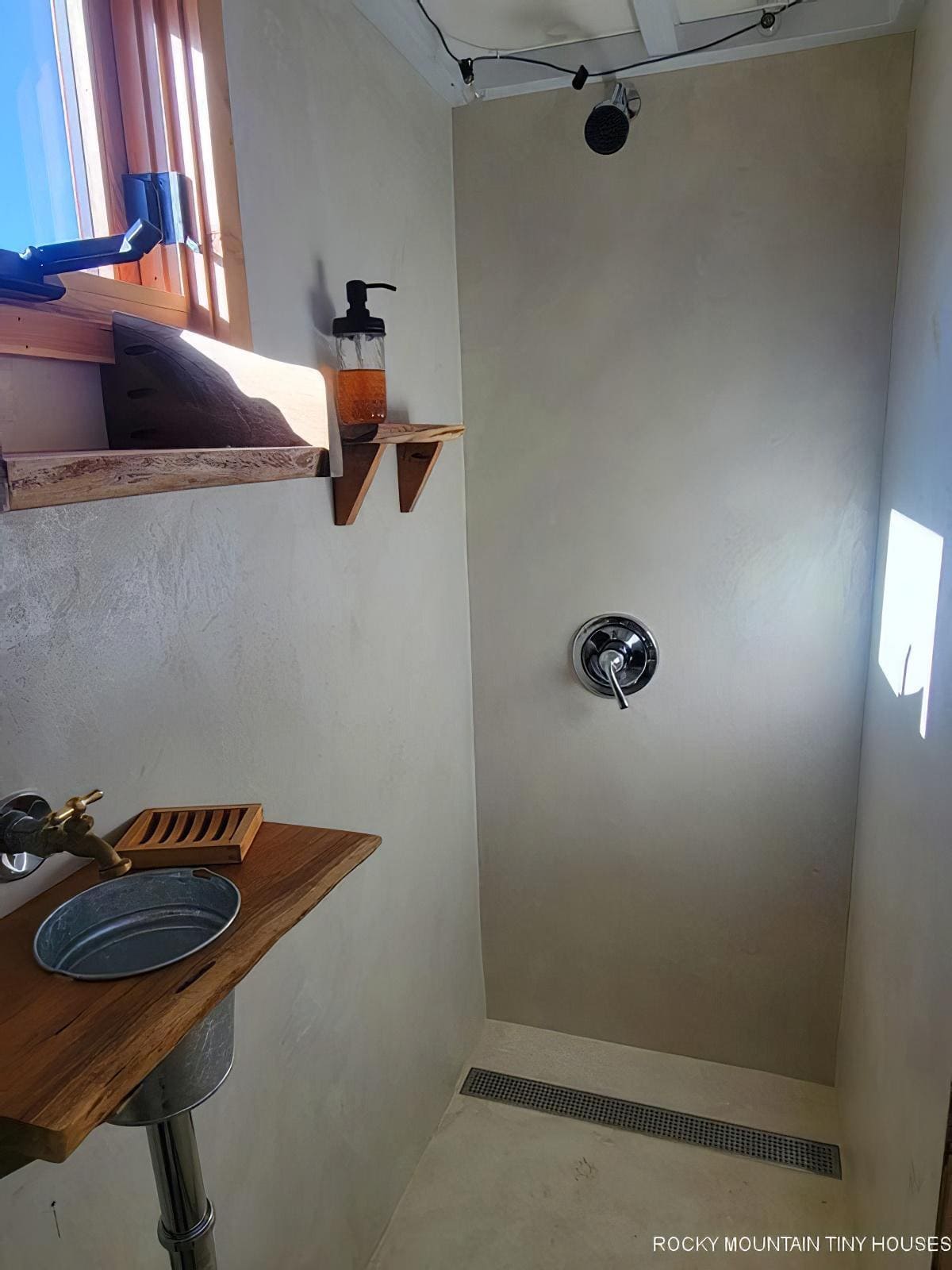 enlarge bath2 1 enlarge - A Tiny House With a Big Heart: How One Builder Crafted a Mobile Home for Accessibility and Adventure