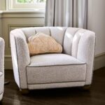 Hatsby Cream Boucle Kids Accent Chair by Jake Arnold