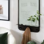 Orlo+Glass+Wall+Organizer+with+Memo+Board