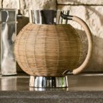 Romsey 67-Oz. Wicker Metal Pitcher by Jake Arnold