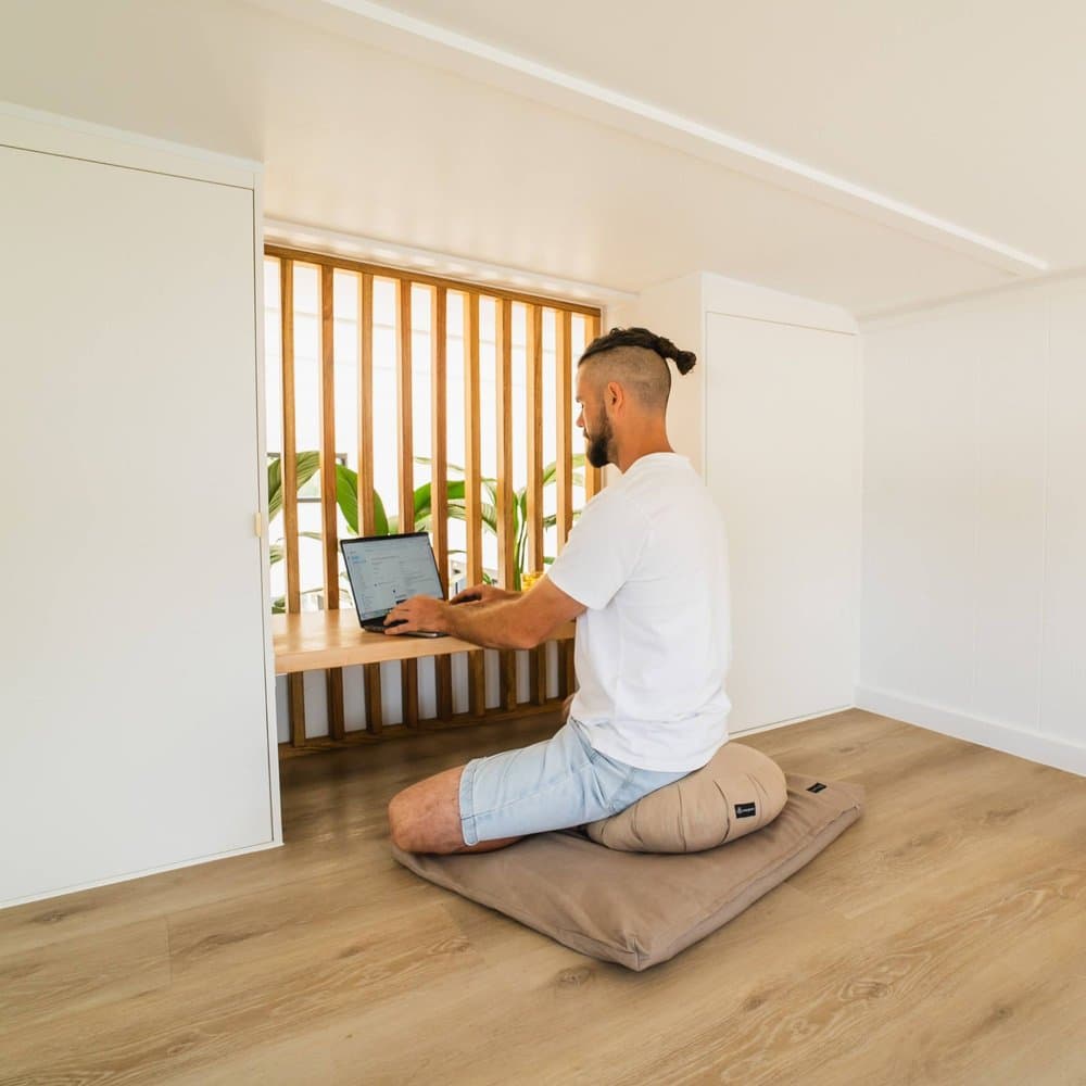 uber tiny homes 3 - This Coastal Tiny Home Is Breathtaking, but Its Loft Workspace Might Not Be for Everyone