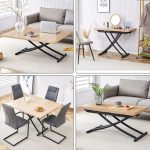 Coffee Table Convertible to Dining Table